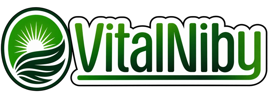 VitalNiby — logo original do rótulo